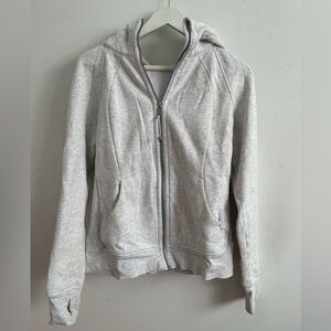 Lululemon Gray Zip-Up Hoodie